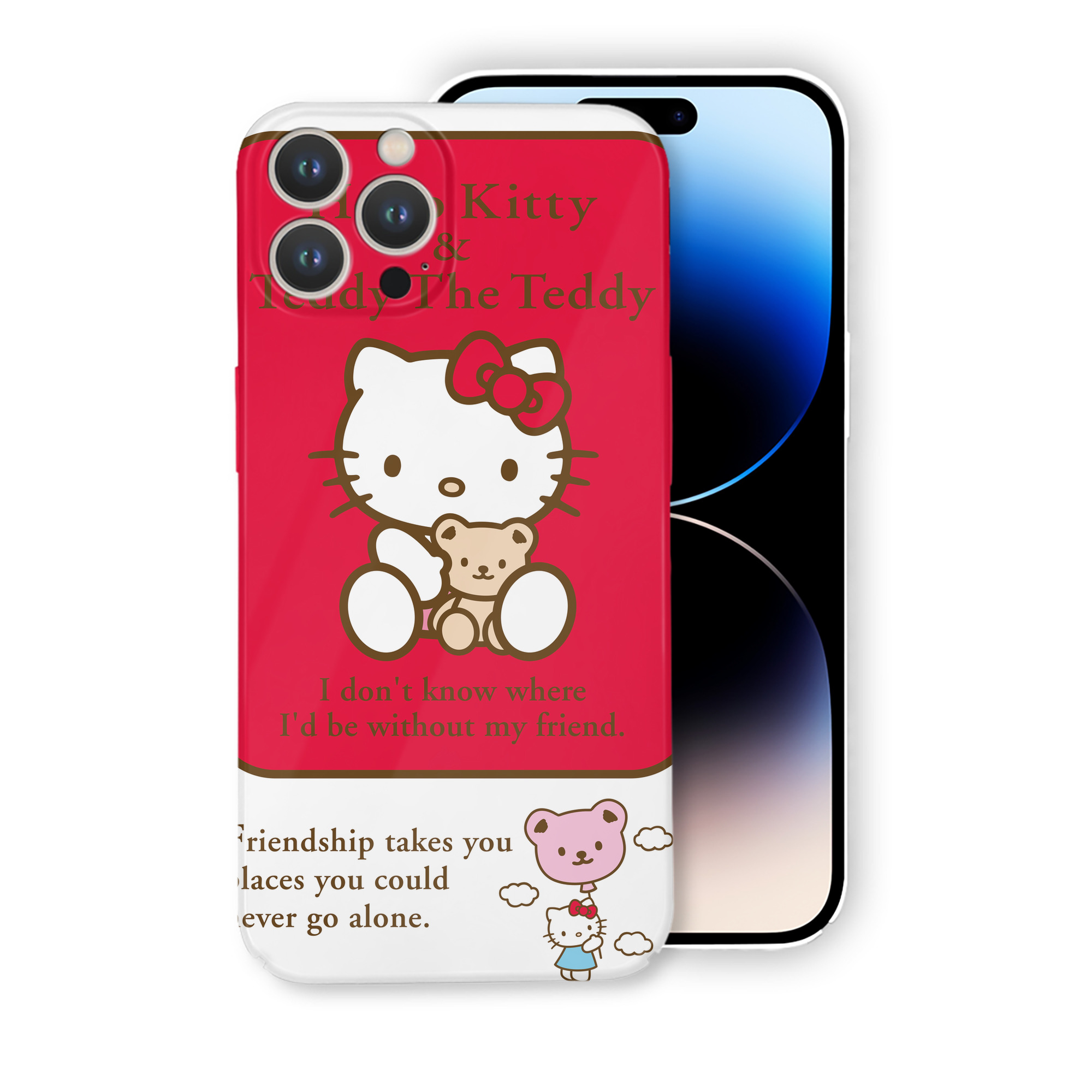 （画像用） Hello Kitty ハローキティ 【iPhone 14シリーズ対応】ハードケース